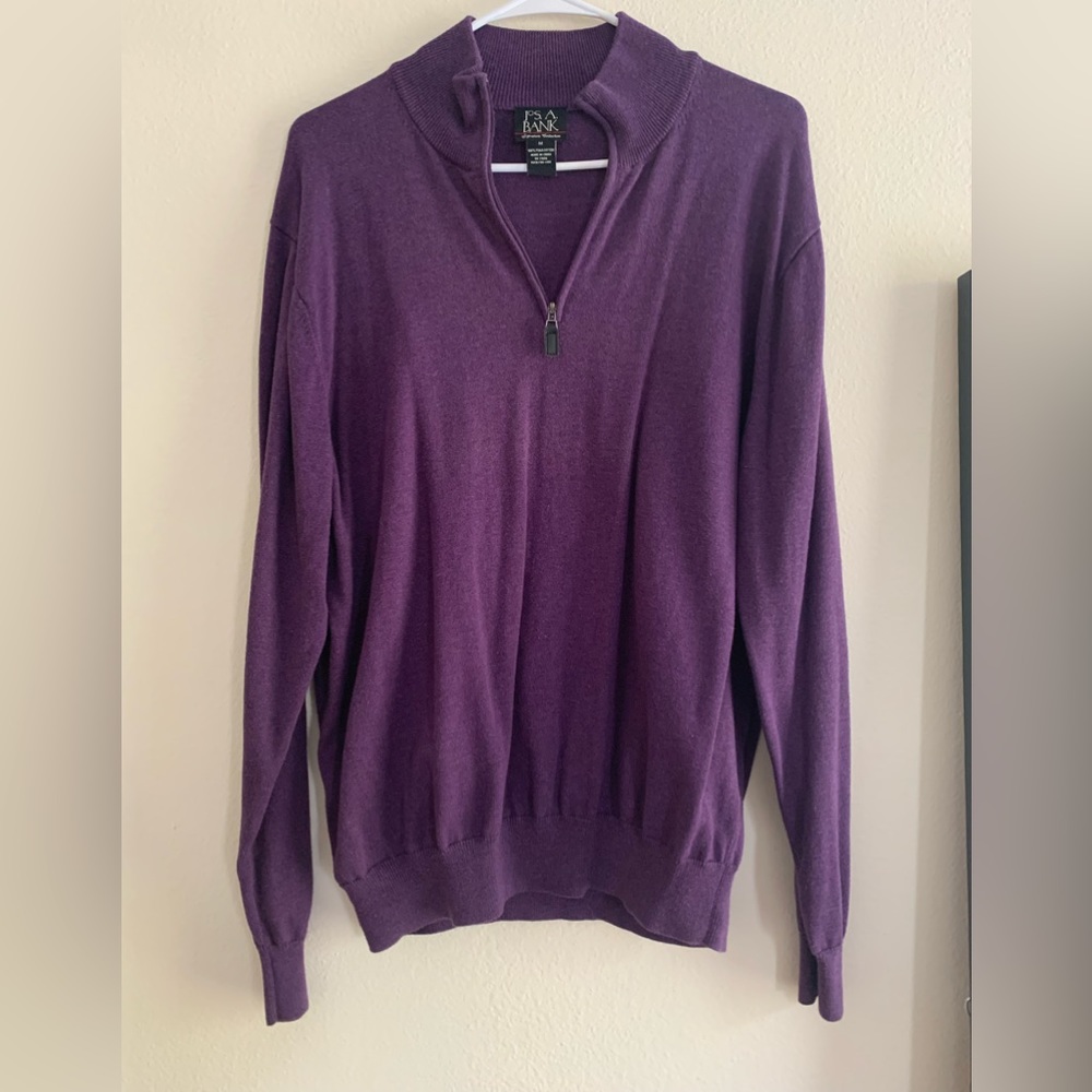 Men’s Jos. A Bank purple sweater